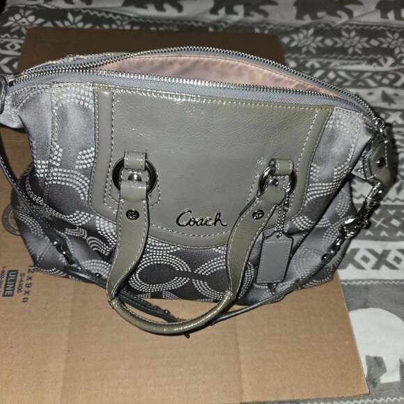 Coach Handbags - Gray Coach Purse